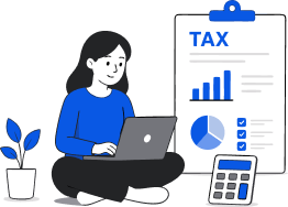Tax filing illustration